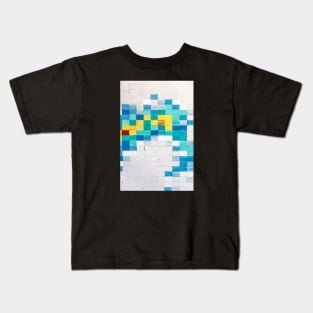 Multi colored tiles Kids T-Shirt